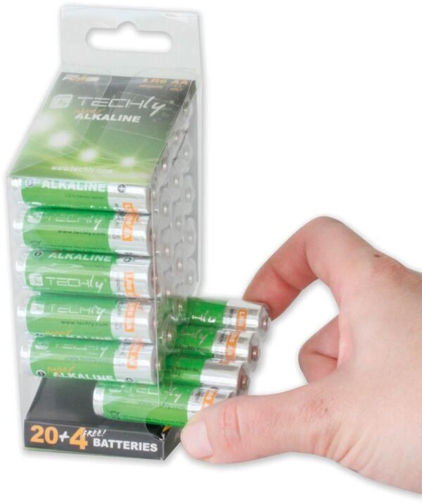 Multipack 24 Batterie High Power Stilo AA Alcaline LR06 1,5V - immagine 2