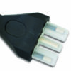 Multipresa 9 Posti da Rack 19'' con Interruttore Spina Italiana 1U - immagine 9
