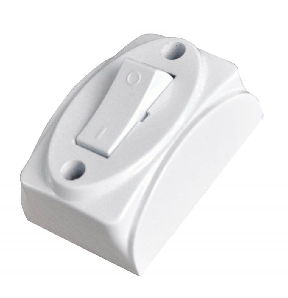 Interruttore di Corrente 2A 250V da muro bianco