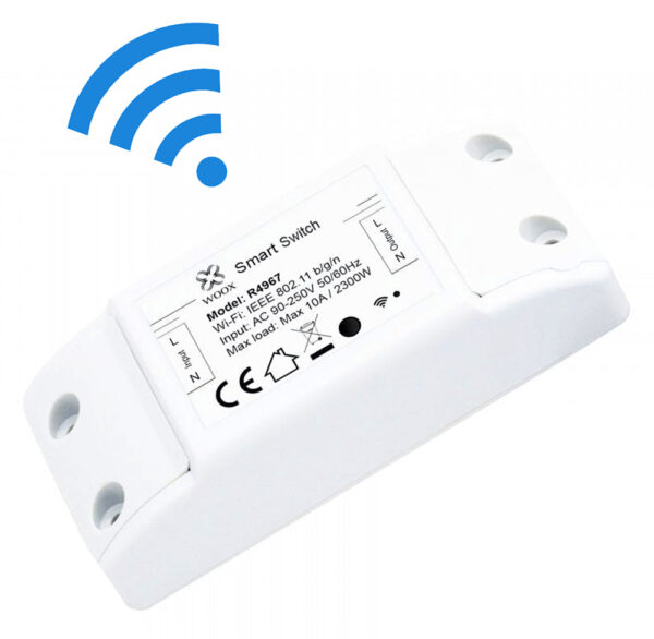 Interruttore Switch Smart Home 10A WiFi Universale, R4967