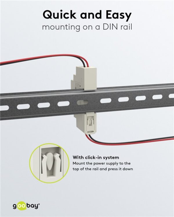Alimentatore su Guida DIN 12V 1,25A 15W - immagine 7