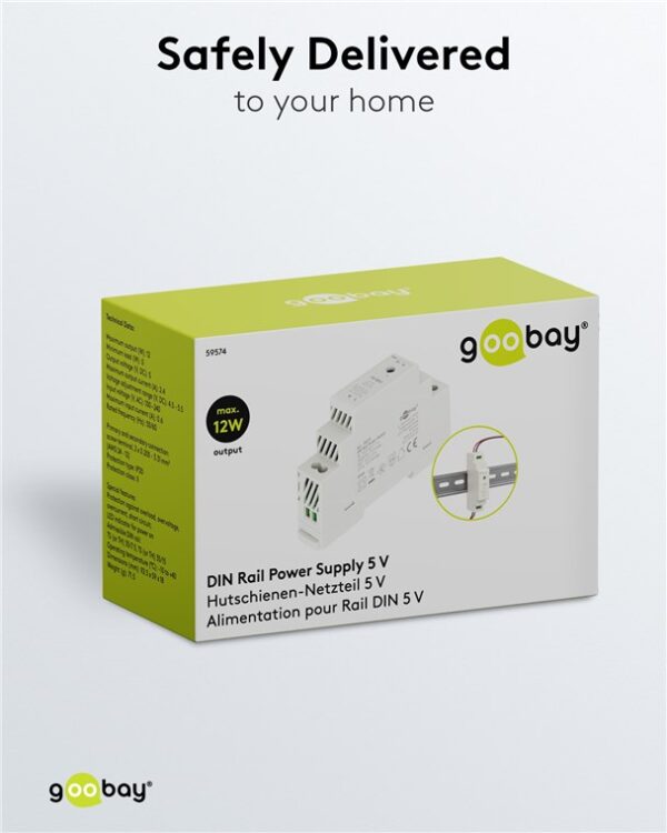 Alimentatore su Guida DIN 5V 2,4A 12W - immagine 8