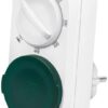 Timer Sensore Crepuscolare 7 Diverse Impostazioni IP44 Esterno Interno