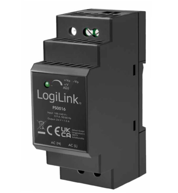 Alimentatore su Guida DIN 24V 1,5A 36W - immagine 3