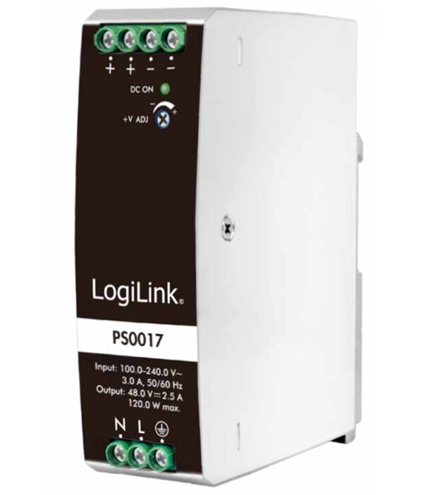 Alimentatore su Guida DIN 48V 2,5A 120W - immagine 3