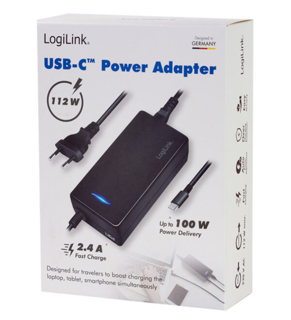 Alimentatore da Tavolo 1x USB-C™ PD e 1x USB-A 112W - immagine 2