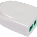 Presa Bipasso Italiana 2P+T 16A Bianco