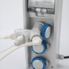 Adattatore Industriale Triplex da Spina Italiana 16A a 3 Prese Bipasso Schuko - immagine 4