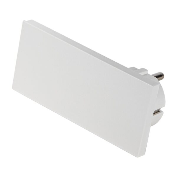 Spina Schuko 16A 2P+T Salvaspazio Super Sottile Smontabile Angolata Bianco - immagine 10