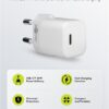 Alimentatore Caricatore Rapido USB-C™ PD GaN Nano 20W 3A Bianco - immagine 8