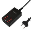 Caricatore da Tavolo a 6 porte USB 32W Nero