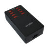 Caricatore da Tavolo a 8 porte USB 44W Nero - immagine 4