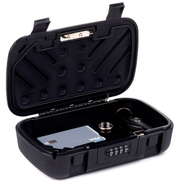 Cassaforte Portatile Cassetta di Sicurezza a Combinazione - immagine 4