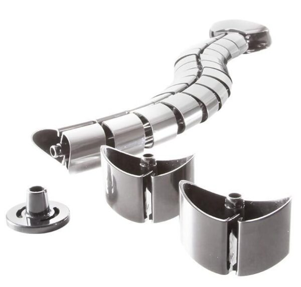 Guaina Raccoglicavi diametro 75mm  Lunghezza 720mm Silver - immagine 3