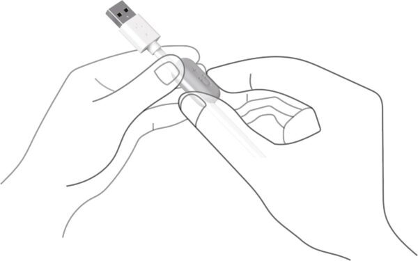Organizzatore di Cavi Magnetico a Quattro Fermacavi con Base - immagine 7