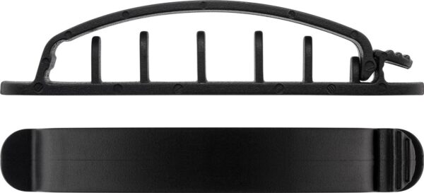 Clip Fermacavo Set da 6 pz Nero - immagine 4