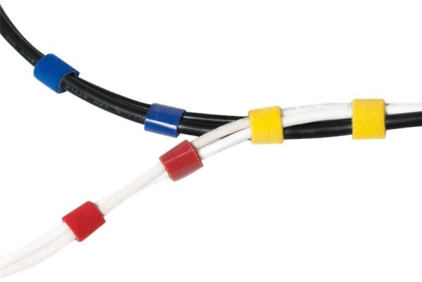Rotolo di Feltro Adesivo Gestione cavi Lunghezza 4m Larghezza 16mm Nero - immagine 6