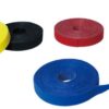 Rotolo di Feltro Adesivo Gestione cavi Lunghezza 4m Larghezza 16mm Rosso - immagine 3
