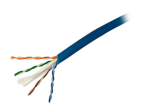 Bobina U/UTP Cavo Cat.6A Rame 500MHz B2ca 500m Rigido LSZH Blu - immagine 2