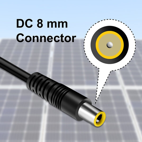 Cavo Adattatore Pannello Solare DC7909/M a 2x MC4/MF Rame Nero/Rosso 1,8m - immagine 5