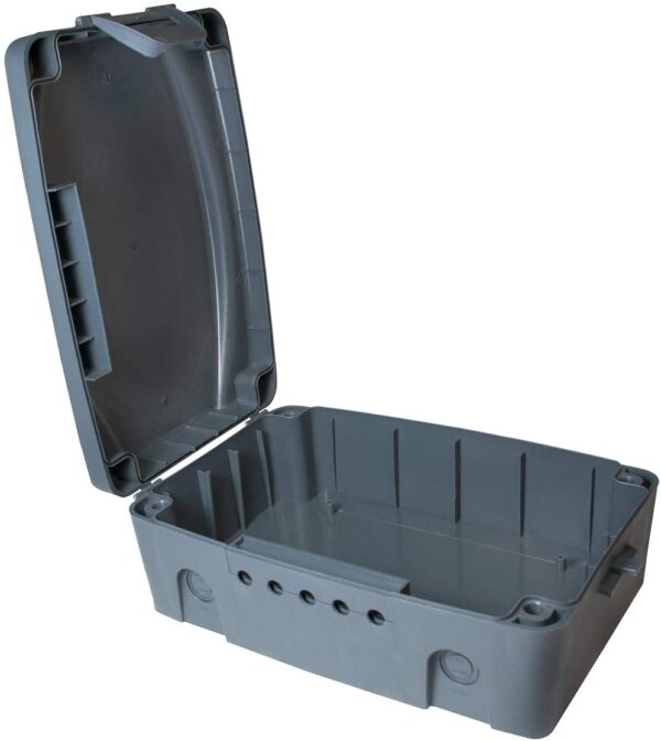 Scatola Elettrica IP54 Cable Organizer Organizzatore Cavi Grigio - immagine 4