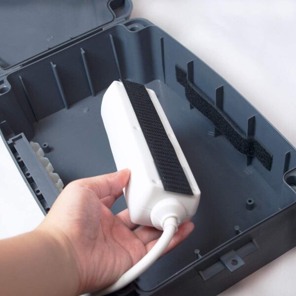 Scatola Elettrica IP54 Cable Organizer Organizzatore Cavi Grigio - immagine 6