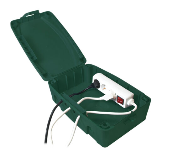 Scatola Elettrica IP54 Cable Organizer Organizzatore Cavi Verde - immagine 6
