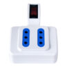 Adattatore con spina 10A e 4 prese Italiane 10A - immagine 3