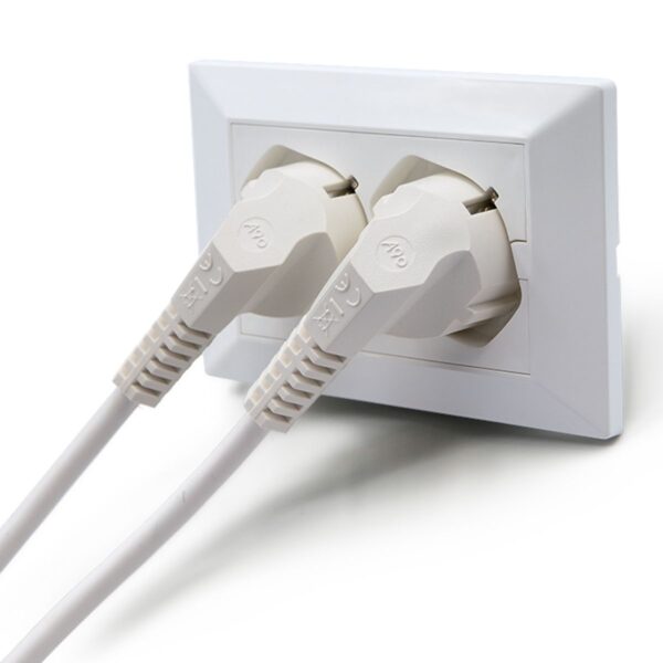 Multipresa Universale da Incasso con Doppia Presa Bipasso Italiana Schuko Bianco - immagine 3
