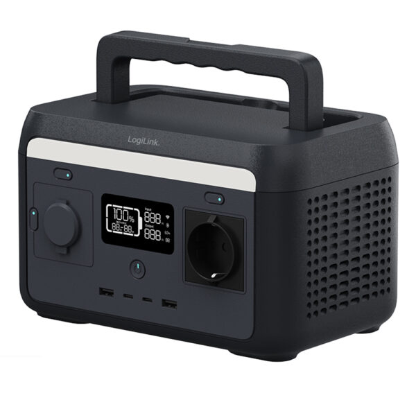 Stazione di Alimentazione Portatile 300W LiFePO4 Batteria Ricarica Solare Tuya