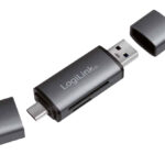 Lettore USB 3.2 Gen 1 di SD e MicroSD con Connessioni USB-C™ e USB A OTG