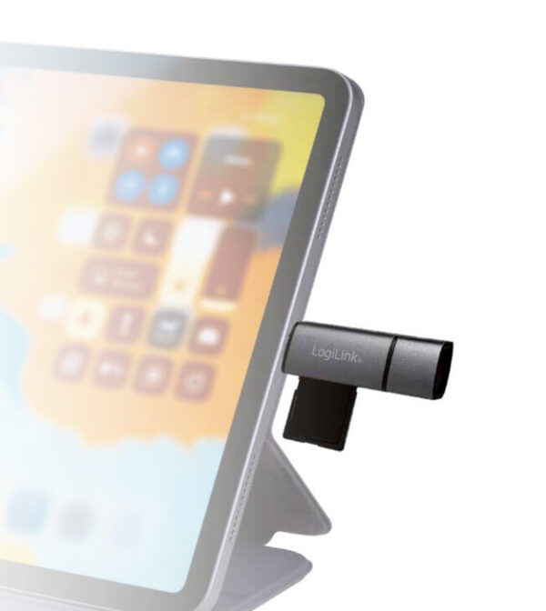 Lettore USB 3.2 Gen 1 di SD e MicroSD con Connessioni USB-C™ e USB A OTG - immagine 4