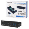 Hub USB Interno 5,25'' 7 porte USB 3.0 con Ricarica Veloce - immagine 6