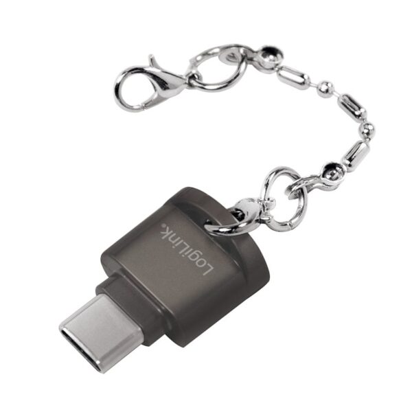 Lettore OTG di MicroSD Connettore USB-C™ con Portachiavi - immagine 4