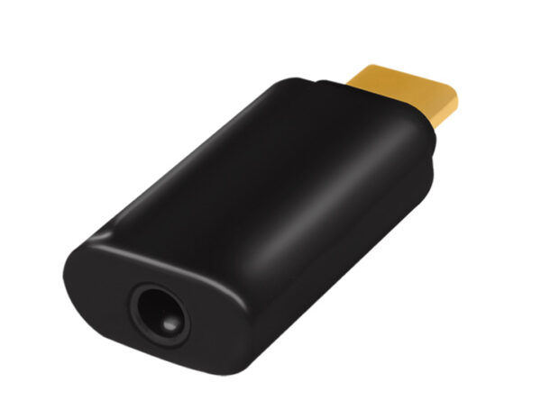 Adattatore Convertitore Audio Portatile da USB-C™ a 3,5 mm Nero - immagine 2