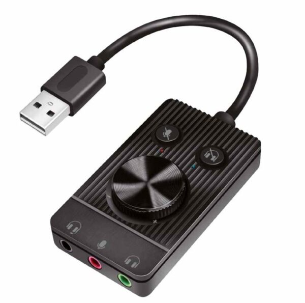 Adattatore Audio USB con Controllo del Volume