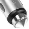 Caricatore da Auto in Alluminio 2x USB 10,5W Rompivetro di Emergenza - immagine 4