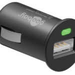 Caricatore Compatto da Auto 1 porta USB con uscita 1A Nero