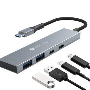 Hub USB3.2 Slim 2 Porte USB-A e 2 Porte USB-C™