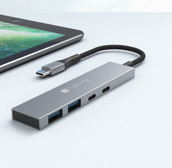 Hub USB3.2 Slim 2 Porte USB-A e 2 Porte USB-C™ - immagine 3