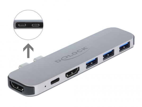 Docking Station per MacBook Dual HDMI 4K PD Hub USB-C™ - immagine 3