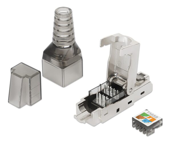 Connettore Plug RJ45 8P8C Cat.6A Schermato STP - immagine 4