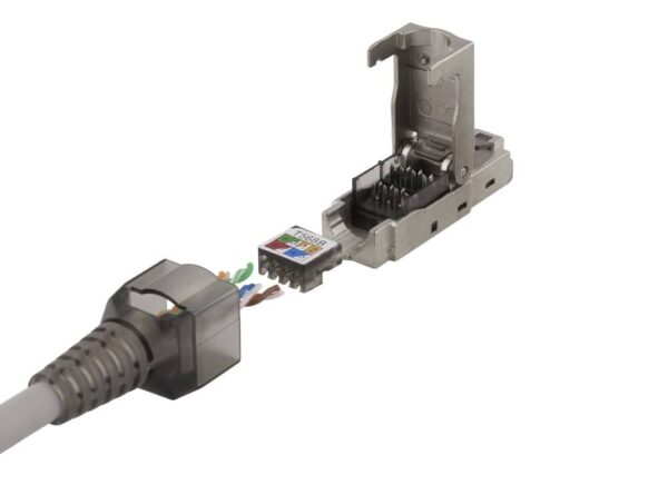 Connettore Plug RJ45 8P8C Cat.6A Schermato STP - immagine 7