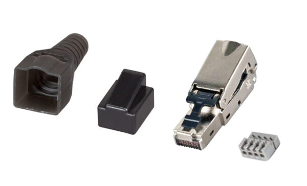 Plug Modulare RJ45 Cat.6A Schermato Toolless - immagine 2