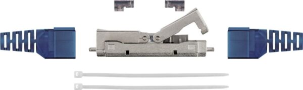 Accoppiatore Inline Toolless Schermato Cat.6A - immagine 2