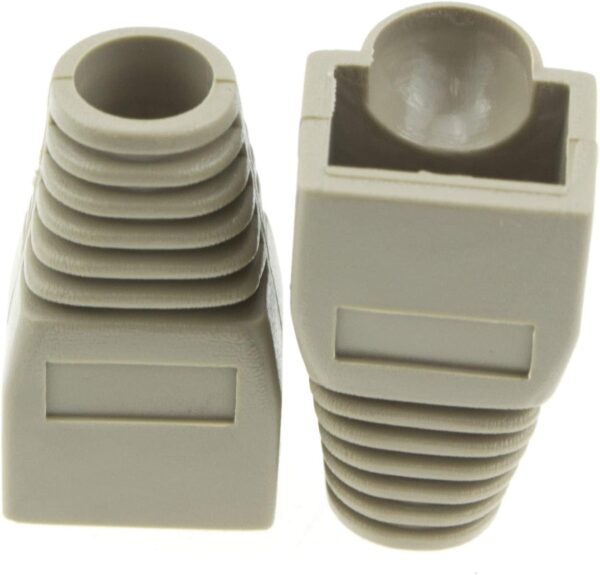 Copriconnettore per Plug RJ45 6.0 mm Grigio 10 pz - immagine 2