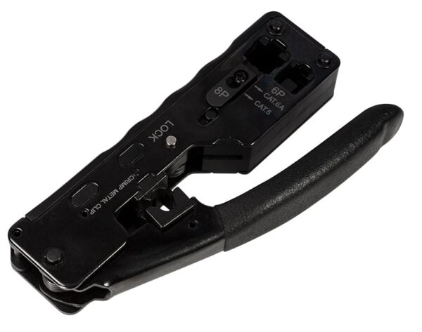 Pinza di Crimpatura per CAT.5E CAT.6 CAT.6A CAT.7 e RJ11/12 - immagine 2