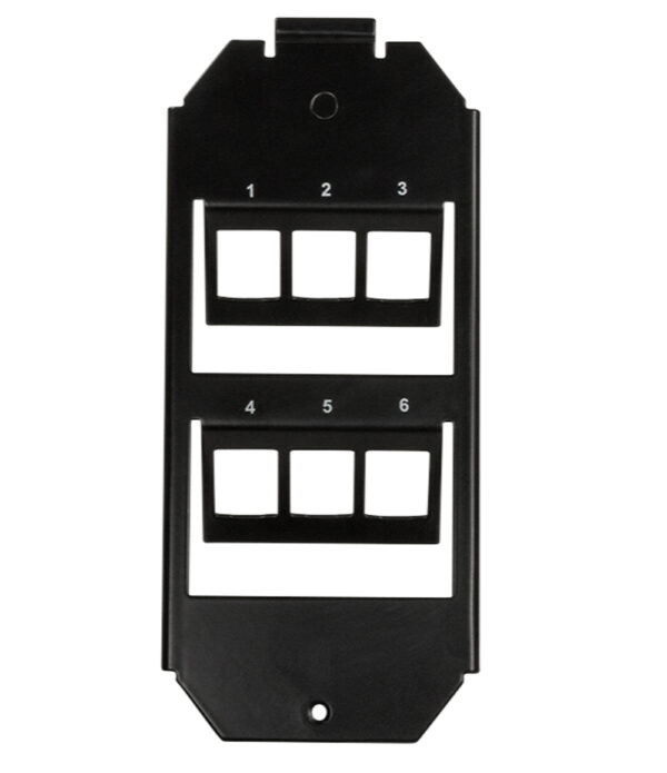 Modulo 6 Keystone per Scatola Derivazione 165 mm - immagine 2