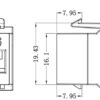 Frutto Keystone RJ45 UTP Cat.6 180° Bianco - immagine 2