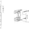 Frutto Keystone RJ45 UTP Cat.6 180° Bianco - immagine 3